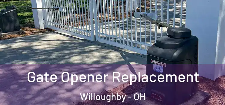 Gate Opener Replacement Willoughby - OH