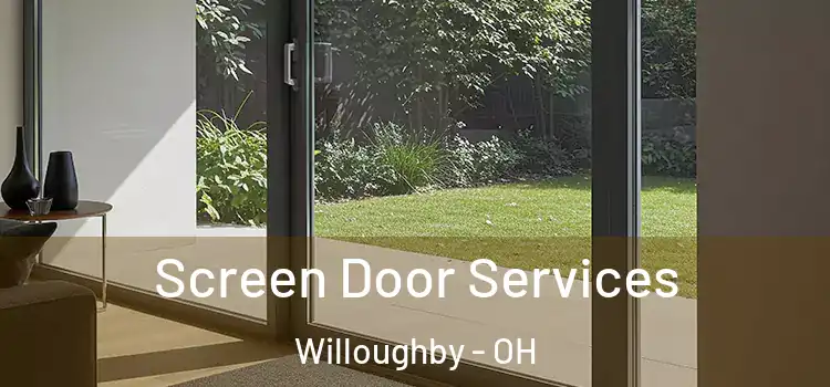 Screen Door Services Willoughby - OH